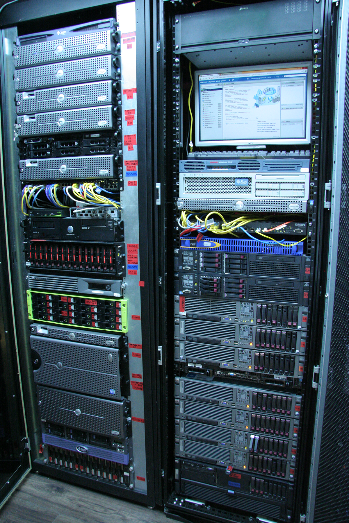 Professional Server Room
